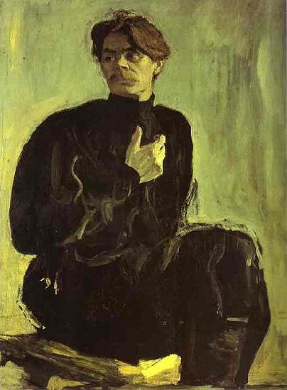 Valentin Serov Portrait of the Writer Maxim Gorky